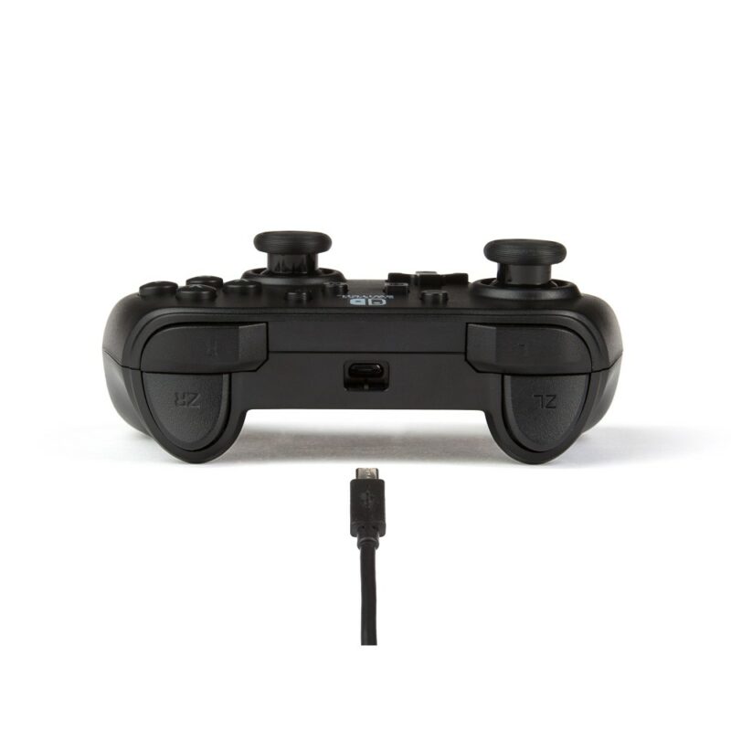 Manette de jeu filaire pour Nintendo Switch - Noir Mat