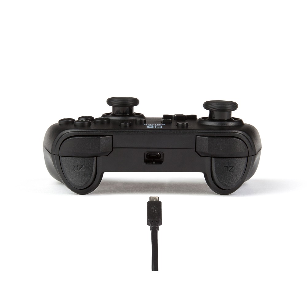 Manette de jeu filaire pour Nintendo Switch - Noir Mat Manette de jeu filaire pour Nintendo Switch - Noir Mat