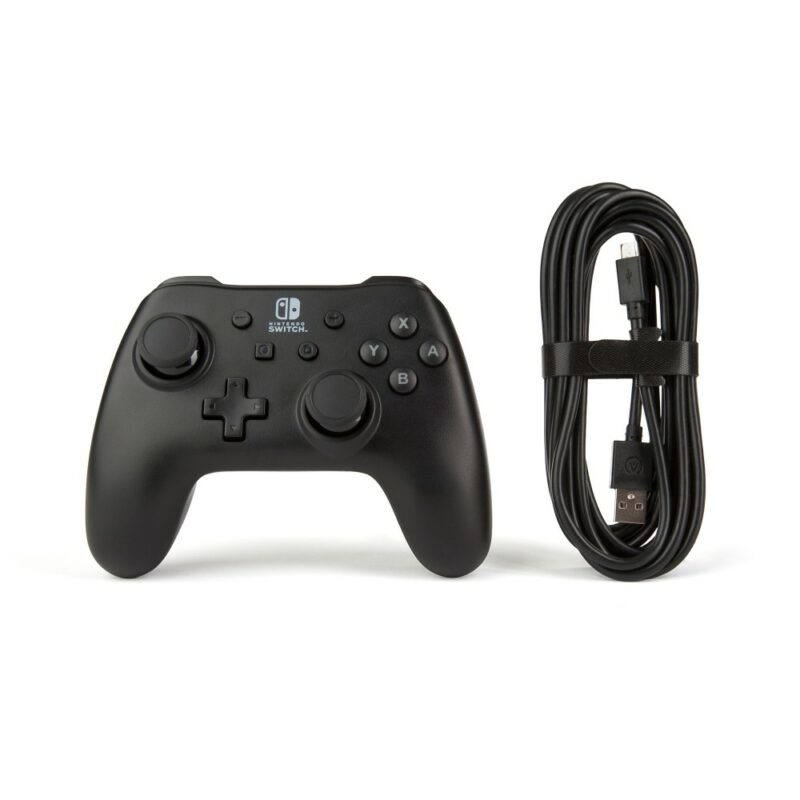Manette de jeu filaire pour Nintendo Switch - Noir Mat