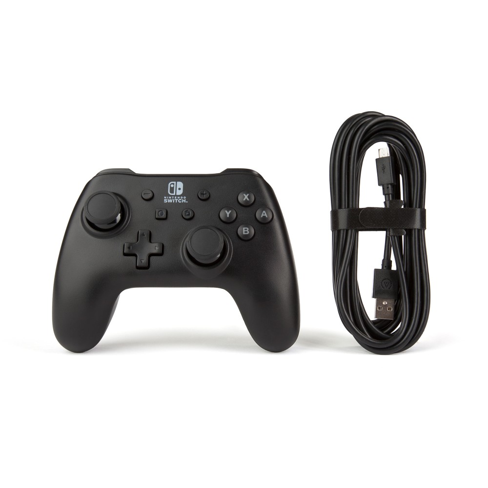 Manette de jeu filaire pour Nintendo Switch - Noir Mat Manette de jeu filaire pour Nintendo Switch - Noir Mat