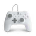 Manette de jeu filaire pour Nintendo Switch - Blanc Mat
