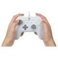 Manette de jeu filaire pour Nintendo Switch - Blanc Mat