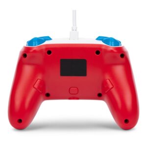 Manette de jeu filaire édition Mario Woo-hoo! pour Nintendo Switch - Rouge Manette de jeu filaire édition Mario Woo-hoo! pour Nintendo Switch - Rouge