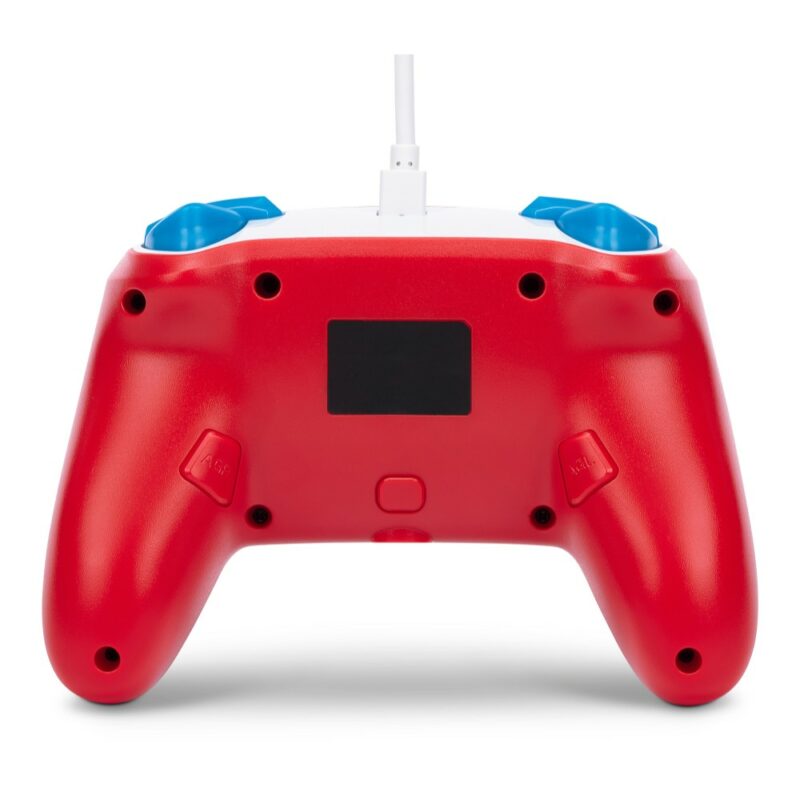 Manette de jeu filaire édition Mario Woo-hoo! pour Nintendo Switch - Rouge