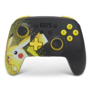 Manette de jeu sans fil améliorée édition 25 ans de Pikachu pour Nintendo Switch Manette de jeu sans fil améliorée édition 25 ans de Pikachu pour Nintendo Switch