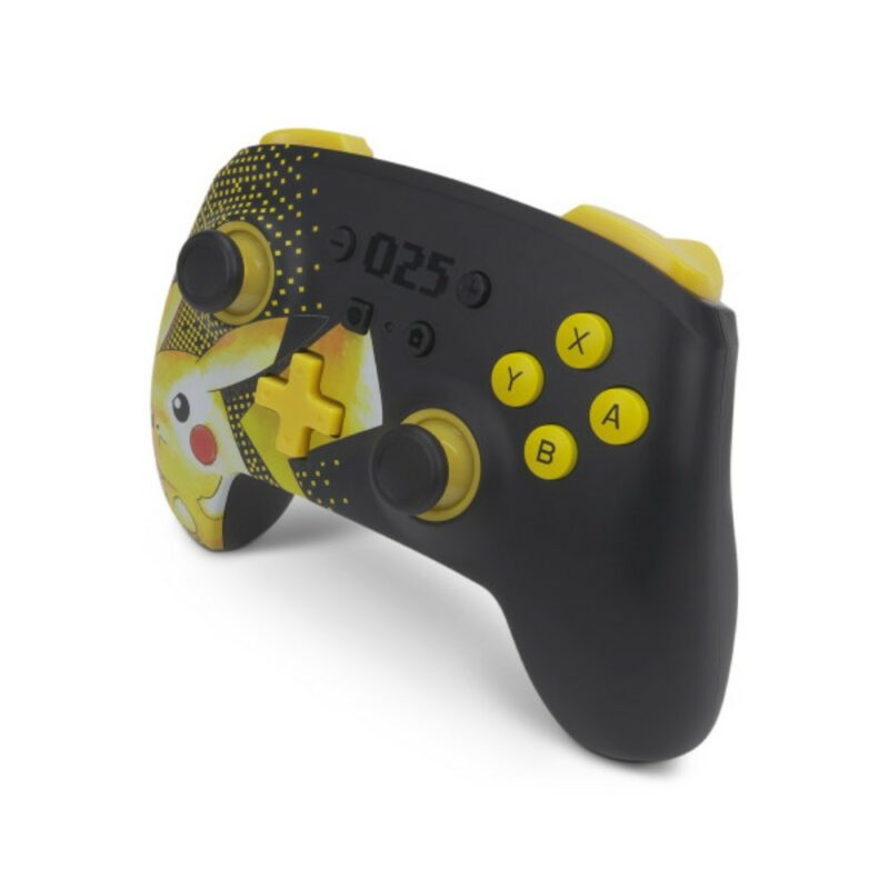 Manette de jeu sans fil améliorée édition 25 ans de Pikachu pour Nintendo Switch