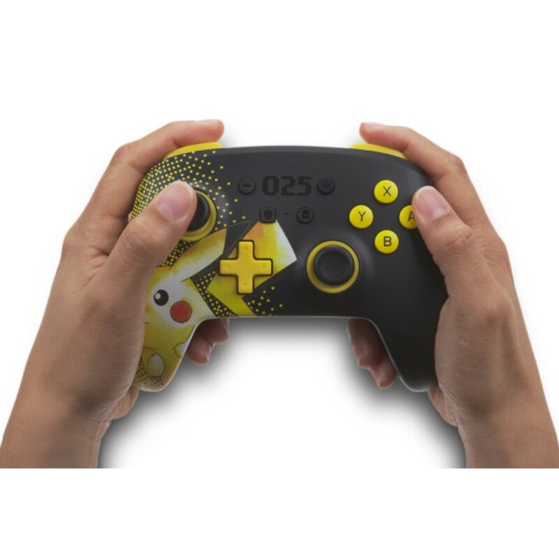 Manette de jeu sans fil améliorée édition 25 ans de Pikachu pour Nintendo Switch