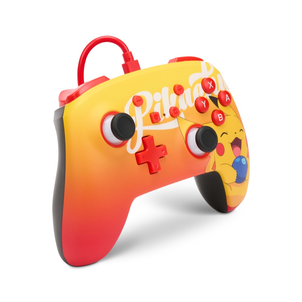 Manette de jeu filaire édition Oran Berry Pikachu pour Nintendo Switch Manette de jeu filaire édition Oran Berry Pikachu pour Nintendo Switch