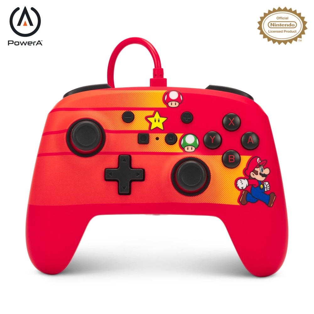 Manette de jeu filaire édition Speedster Mario pour Nintendo Switch Manette de jeu filaire édition Speedster Mario pour Nintendo Switch
