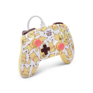 Manette de jeu filaire édition Pokémon Pikachu Blush pour Nintendo Switch Manette de jeu filaire édition Pokémon Pikachu Blush pour Nintendo Switch