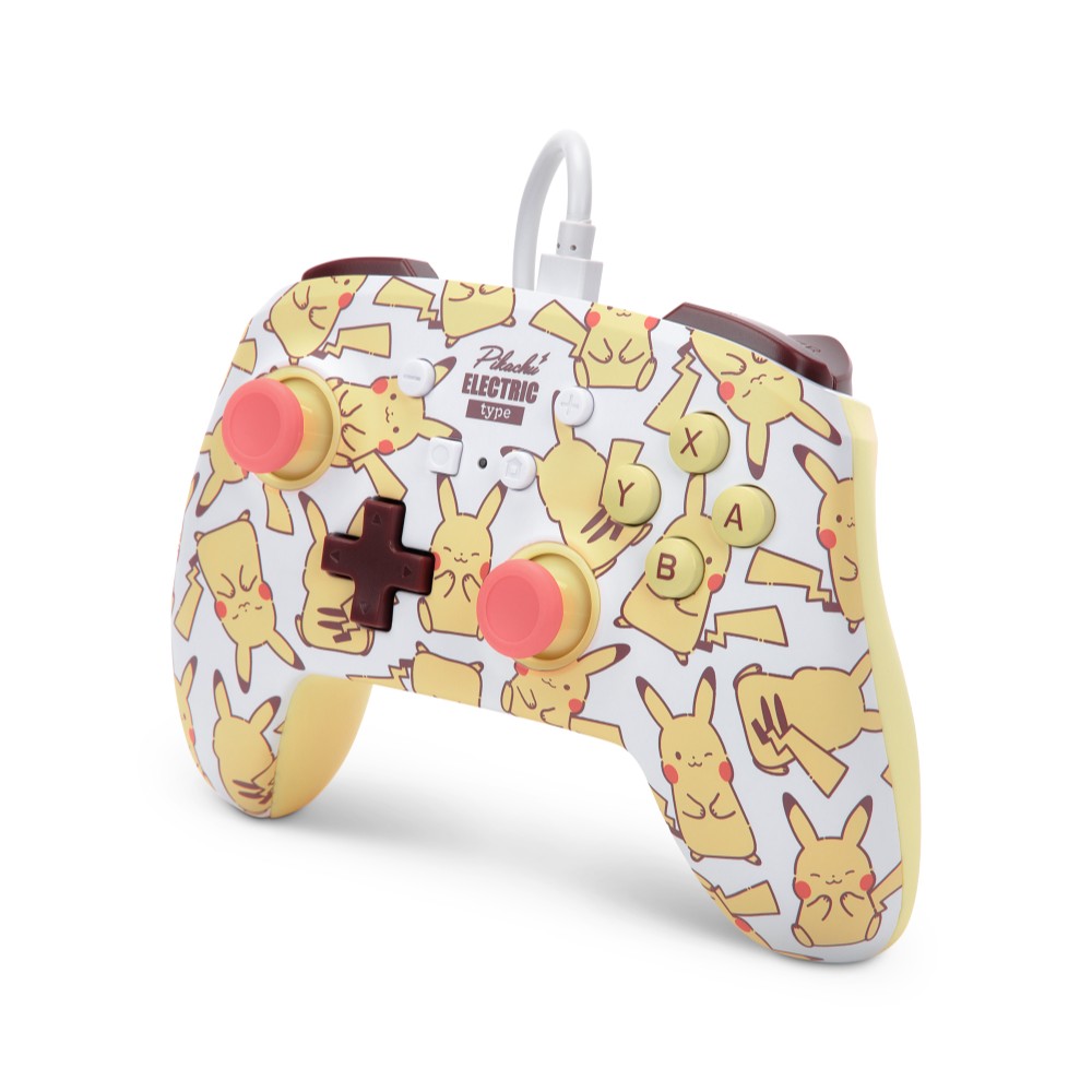 Manette de jeu filaire édition Pokémon Pikachu Blush pour Nintendo Switch Manette de jeu filaire édition Pokémon Pikachu Blush pour Nintendo Switch