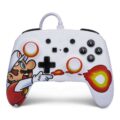 Manette de jeu filaire édition Mario Fireball pour Nintendo Switch