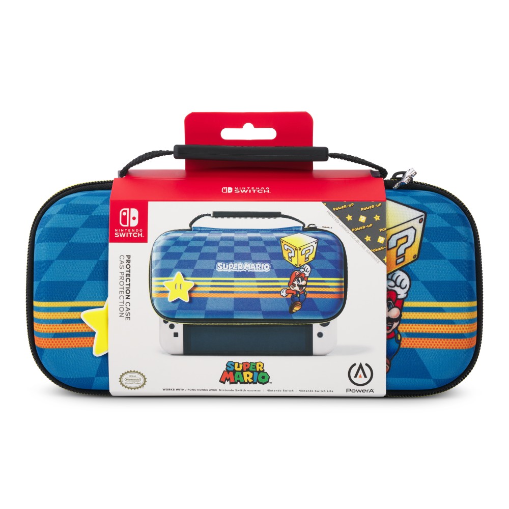 Pochette (housse) de protection Mystery Block Mario pour Nintendo Switch Pochette (housse) de protection Mystery Block Mario pour Nintendo Switch