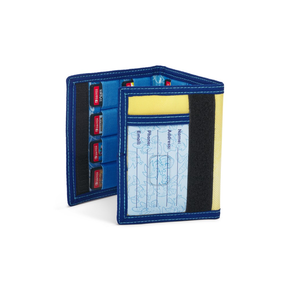 Porte-cartes de jeux à trois volets Sonic pour Nintendo Switch Porte-cartes de jeux à trois volets Sonic pour Nintendo Switch