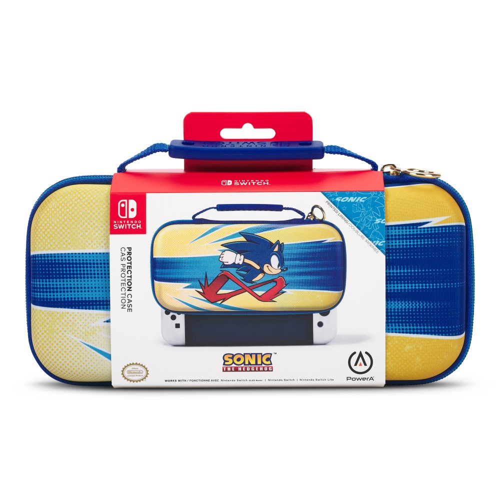 Pochette (housse) de protection Sonic Peel Out pour Nintendo Switch Pochette (housse) de protection Sonic Peel Out pour Nintendo Switch