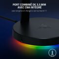 Support (station d'accueil) de casque-micro Chroma Mercury v2 - Blanc RVB