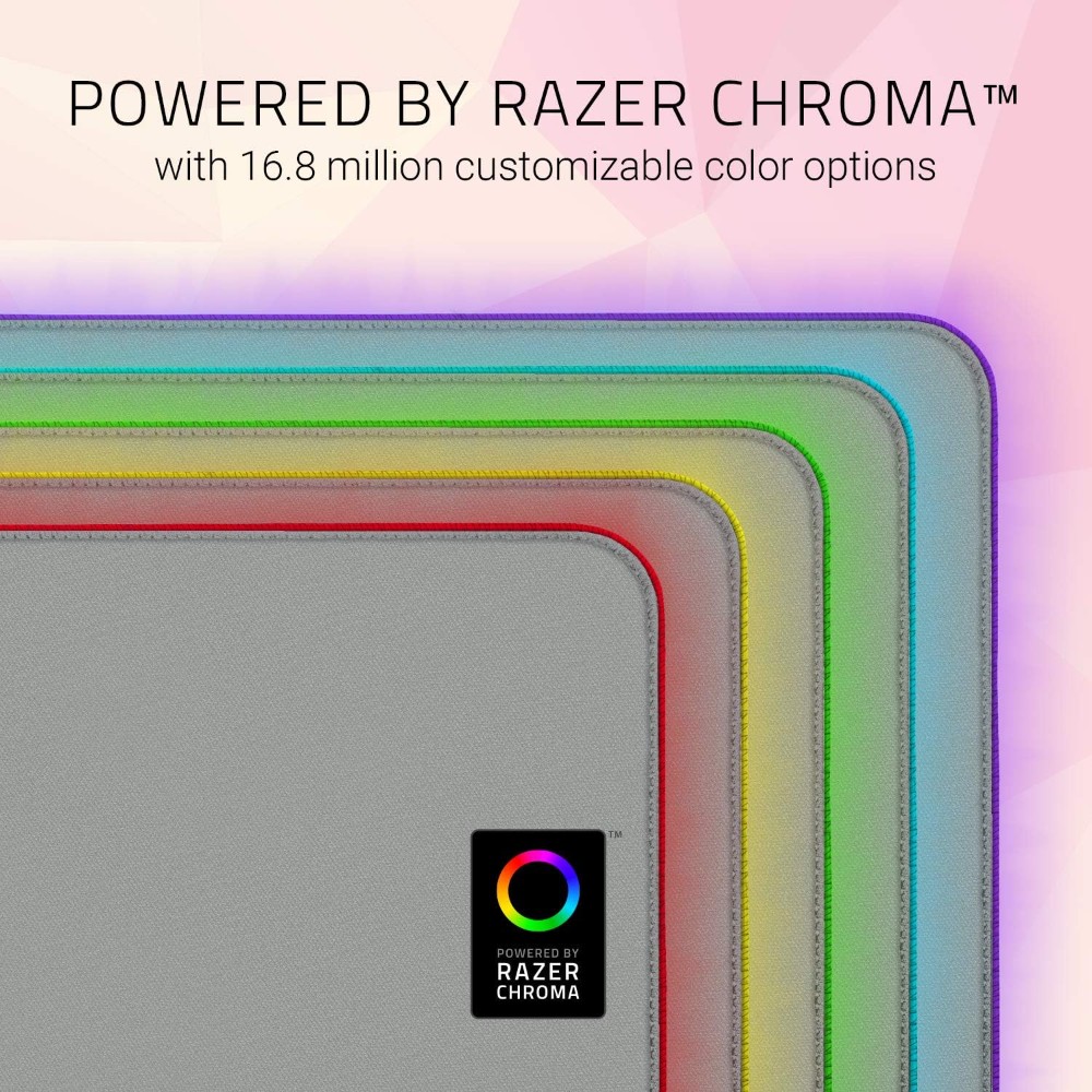 Tapis de souris gaming Goliathus Extended Chroma - Gris & Rose Tapis de souris gaming Goliathus Extended Chroma - Gris & Rose