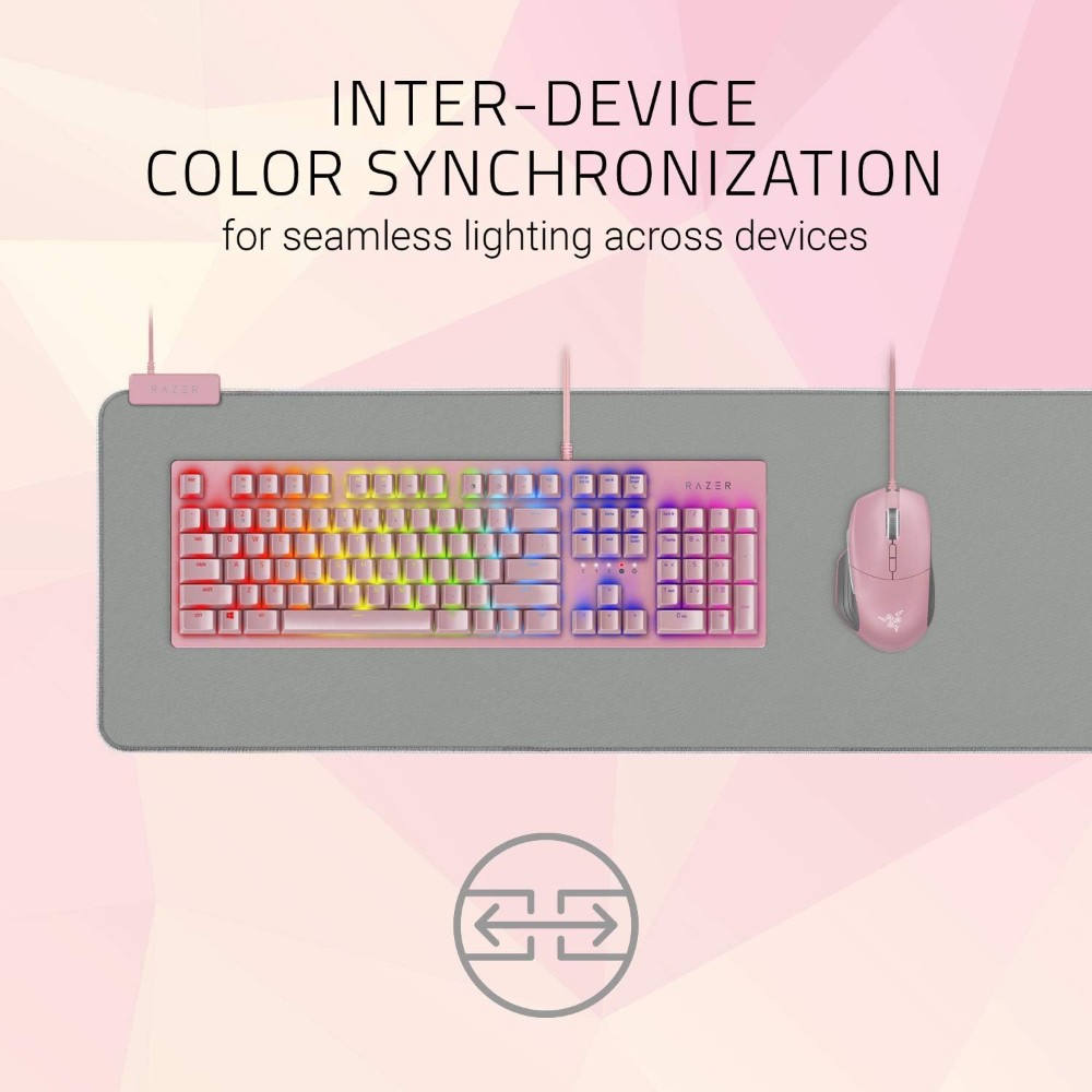 Tapis de souris gaming Goliathus Extended Chroma - Gris & Rose Tapis de souris gaming Goliathus Extended Chroma - Gris & Rose