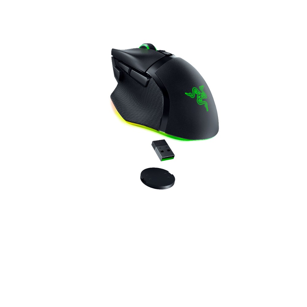 Razer Basilisk V3 Pro souris Droitier RF Wireless + Bluetooth + USB Type-C Optique 30000 DPI Razer Basilisk V3 Pro souris Droitier RF Wireless + Bluetooth + USB Type-C Optique 30000 DPI