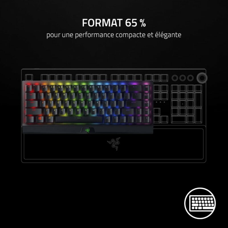 BLACKWIDOW V3 MINI HYPERSPEED CLAVIER GAMING