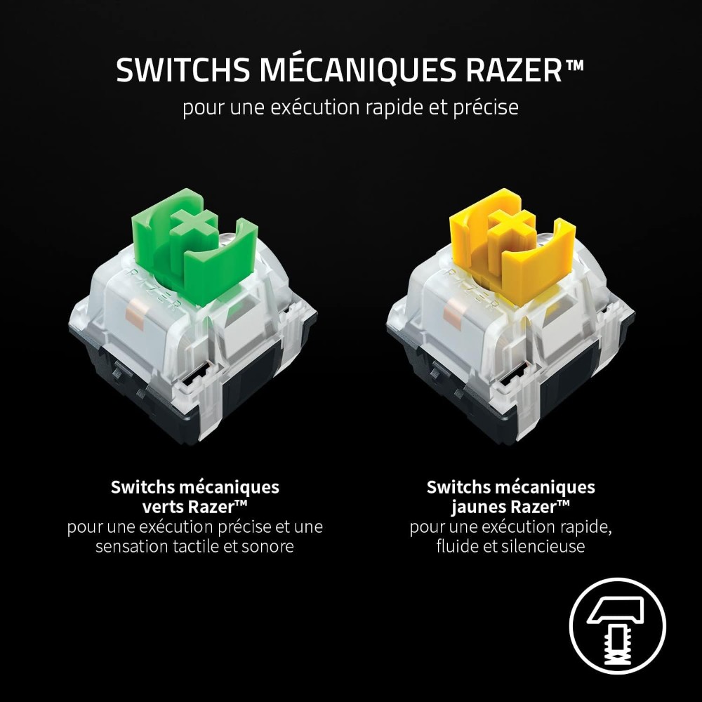 BLACKWIDOW V3 MINI HYPERSPEED CLAVIER GAMING BLACKWIDOW V3 MINI HYPERSPEED CLAVIER GAMING