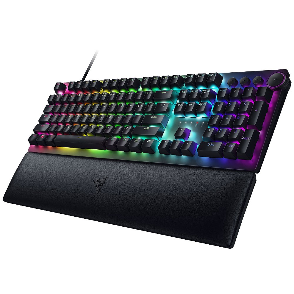Clavier gaming filaire (USB) Huntsman V2 FR (Azerty) - Noir RVB Clavier gaming filaire (USB) Huntsman V2 FR (Azerty) - Noir RVB