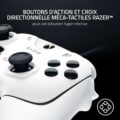 Razer Wolverine V2 Blanc 3,5 mm Manette de jeu Analogique PC, Xbox One, Xbox One S, Xbox One X, Xbox Series S, Xbox Series X