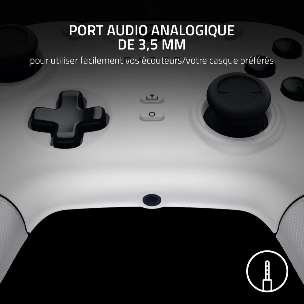 Razer Wolverine V2 Blanc 3,5 mm Manette de jeu Analogique PC, Xbox One, Xbox One S, Xbox One X, Xbox Series S, Xbox Series X Razer Wolverine V2 Blanc 3,5 mm Manette de jeu Analogique PC, Xbox One, Xbox One S, Xbox One X, Xbox Series S, Xbox Series X