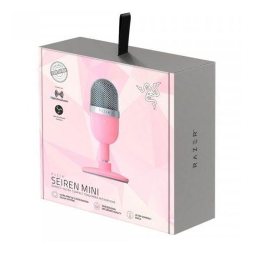 Razer Seiren Mini Rose Microphone de table Razer Seiren Mini Rose Microphone de table