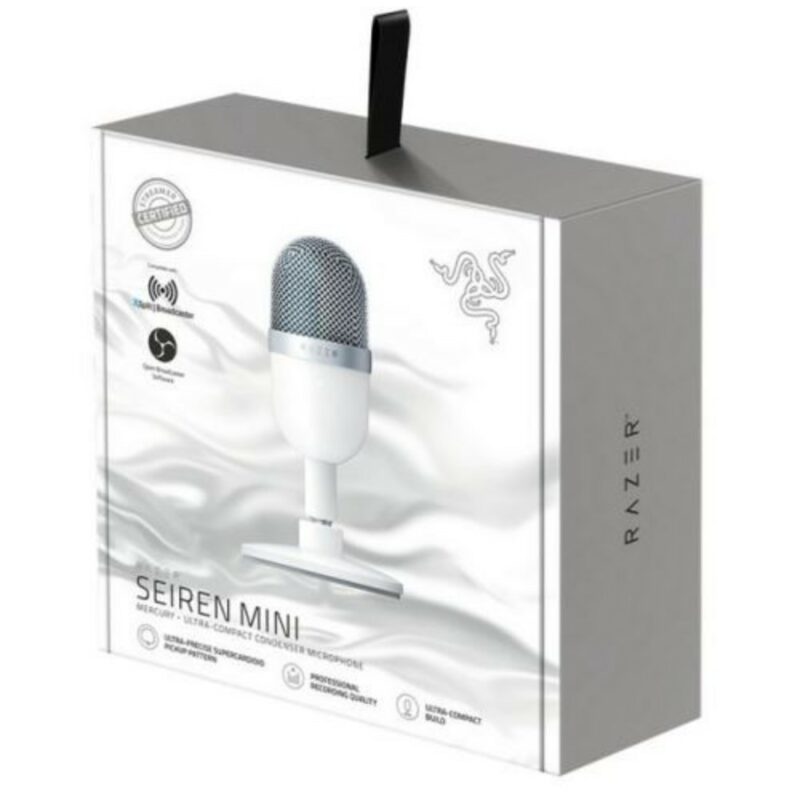 Razer Seiren Mini Blanc Microphone de table
