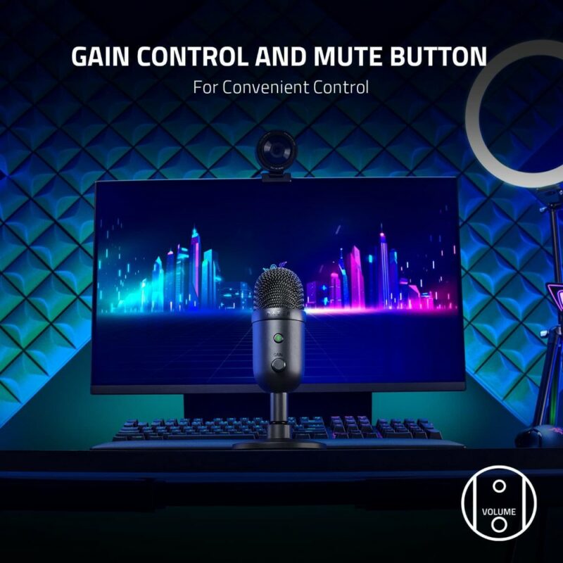 Razer Seiren V2 X Noir Microphone de PC