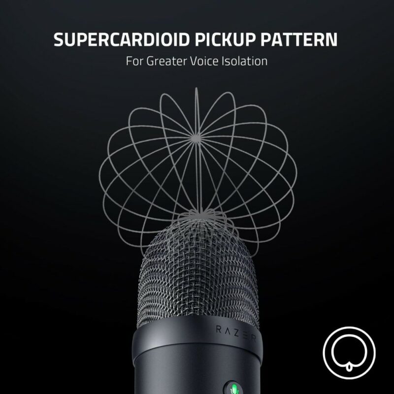 Razer Seiren V2 X Noir Microphone de PC
