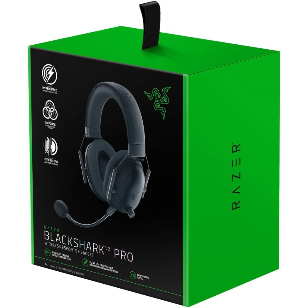 Razer BlackShark V2 Pro Casque Avec fil &sans fil Arceau Jouer Noir Razer BlackShark V2 Pro Casque Avec fil &sans fil Arceau Jouer Noir