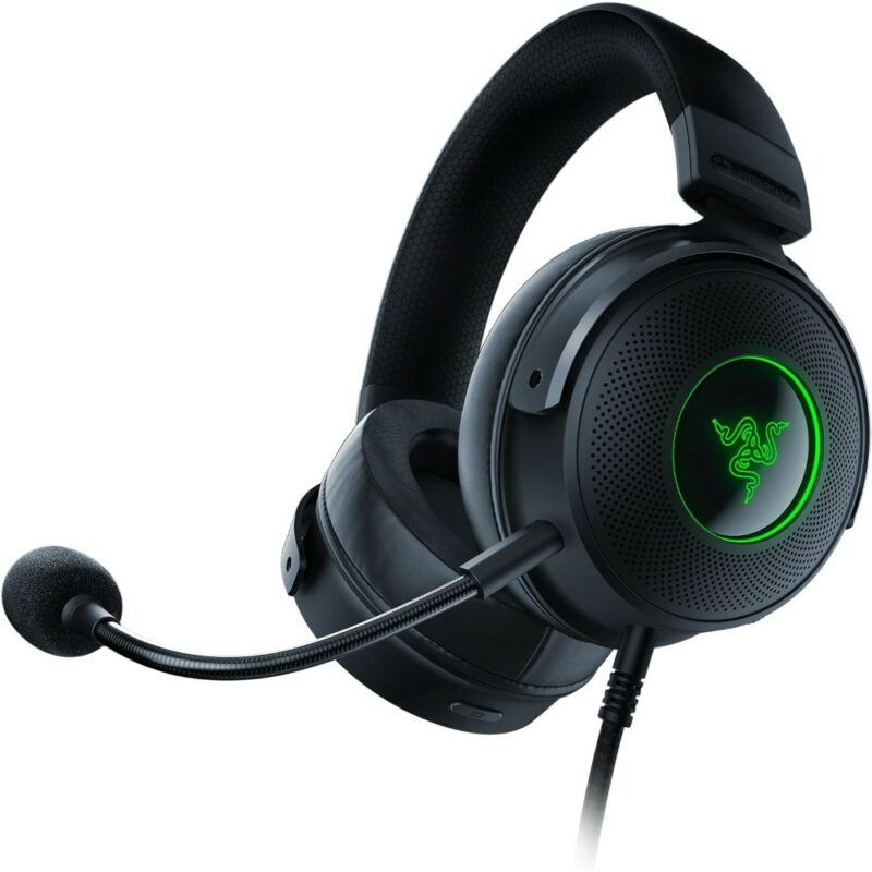 Razer Kraken V3 HyperSense Casque Avec fil Arceau Jouer USB Type-A Noir
