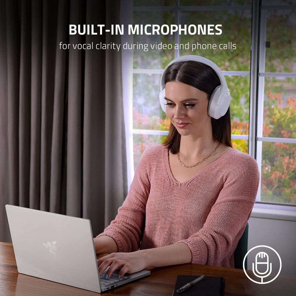 Razer Opus X Casque Arceau Jouer USB Type-C Bluetooth Rose Razer Opus X Casque Arceau Jouer USB Type-C Bluetooth Rose