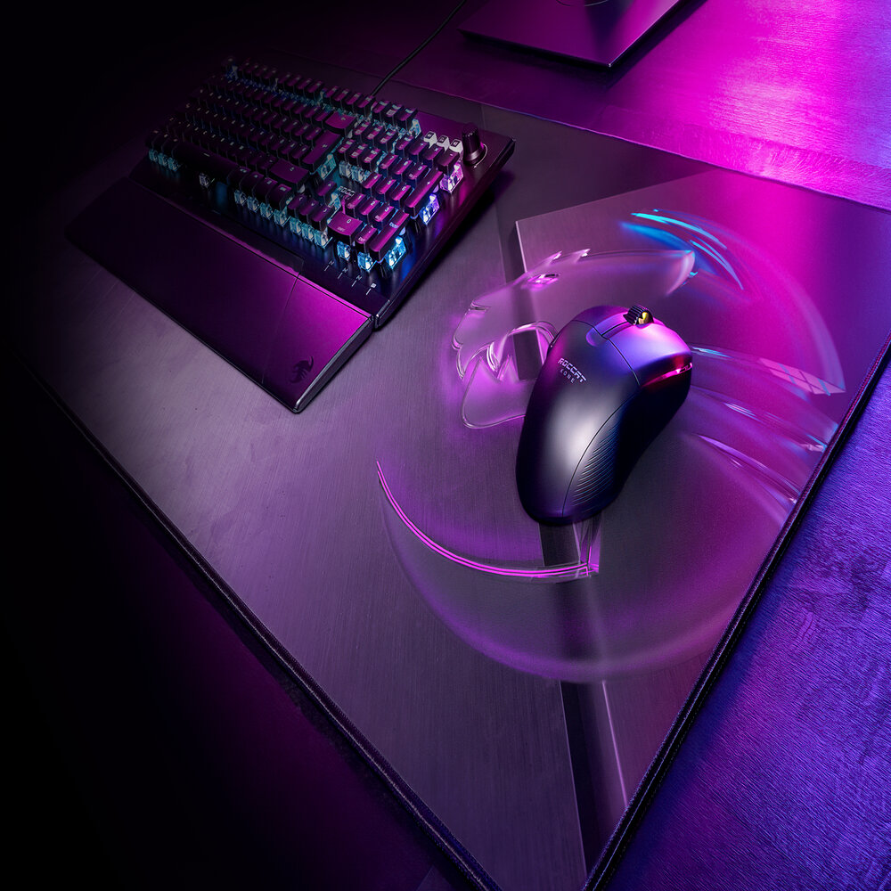 Tapis de souris gaming Sense Icon Square - Noir Tapis de souris gaming Sense Icon Square - Noir