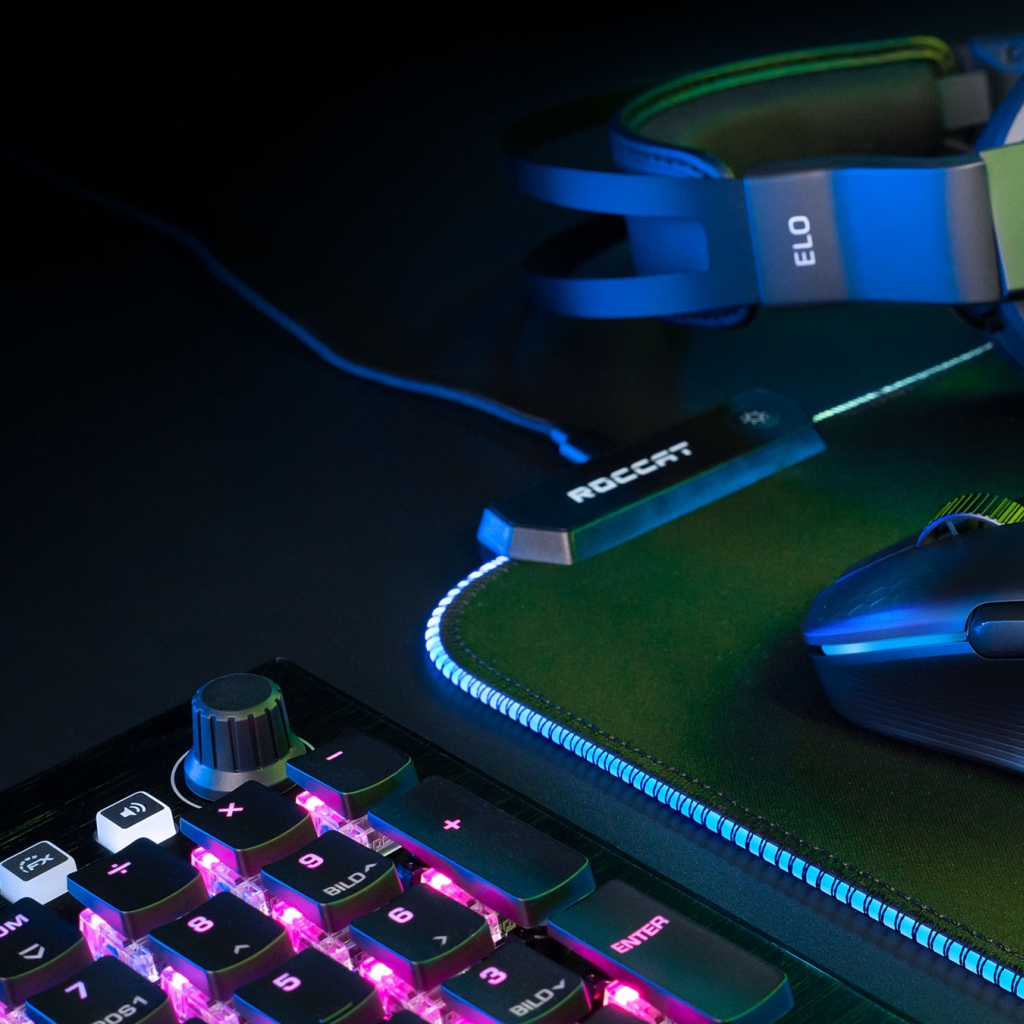 Souris gaming sans fil Kone Pro Air - Noir RVB Souris gaming sans fil Kone Pro Air - Noir RVB