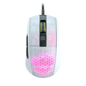 Souris gaming optique Burst Pro - Blanc RVB Souris gaming optique Burst Pro - Blanc RVB