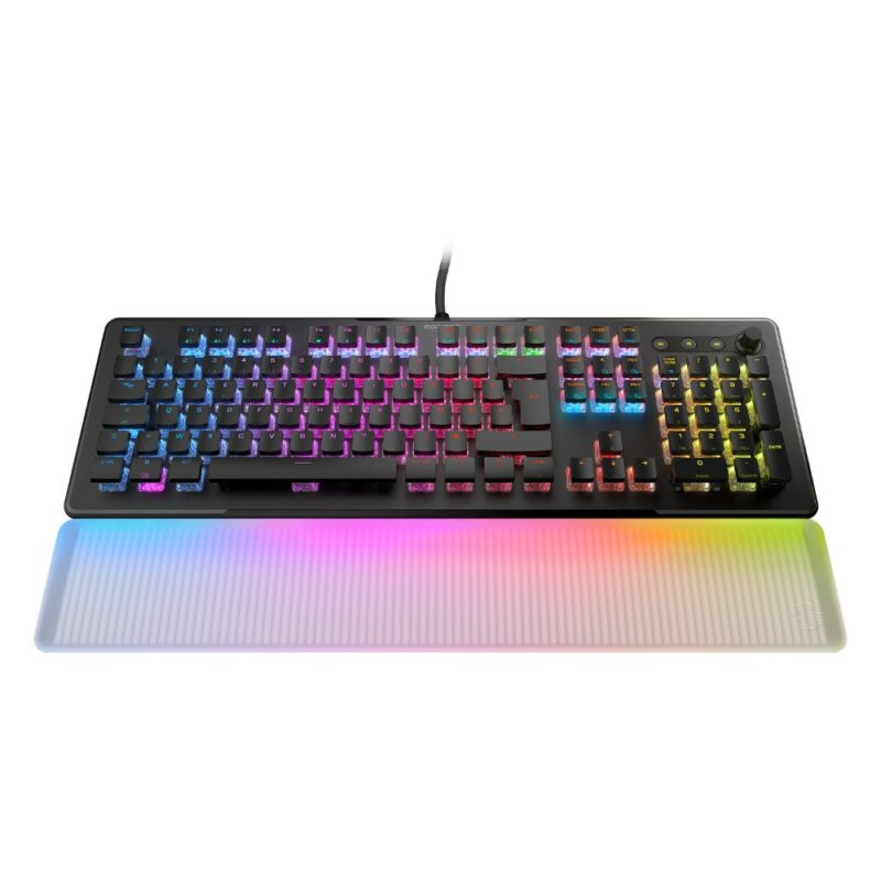 Clavier gaming filaire Qwerty linéaire Vulcan II Max - Noir