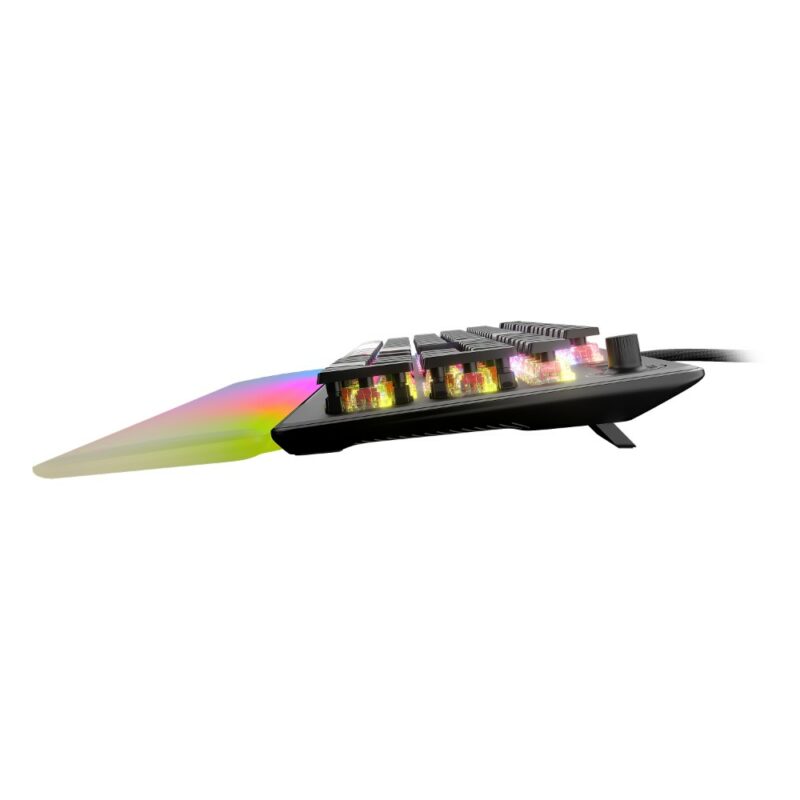 Clavier gaming filaire Qwerty linéaire Vulcan II Max - Noir