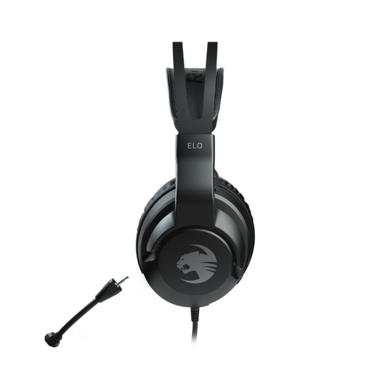 Casque-micro gaming Stéréo filaire Elo X - Noir