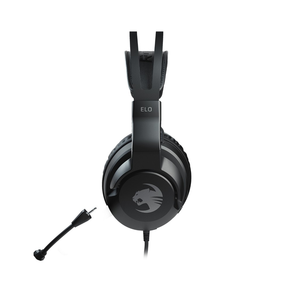 Casque-micro gaming Stéréo filaire Elo X - Noir Casque-micro gaming Stéréo filaire Elo X - Noir