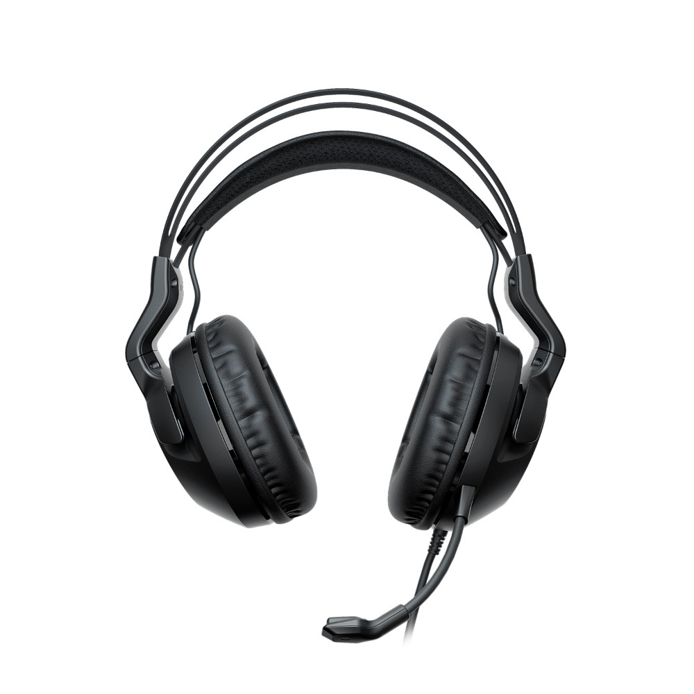 Casque-micro gaming Stéréo filaire Elo X - Noir Casque-micro gaming Stéréo filaire Elo X - Noir