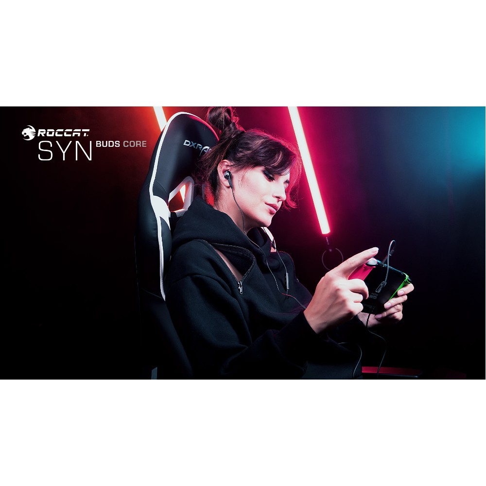 Écouteurs filaires gaming Syn Buds Core - Noir Écouteurs filaires gaming Syn Buds Core - Noir