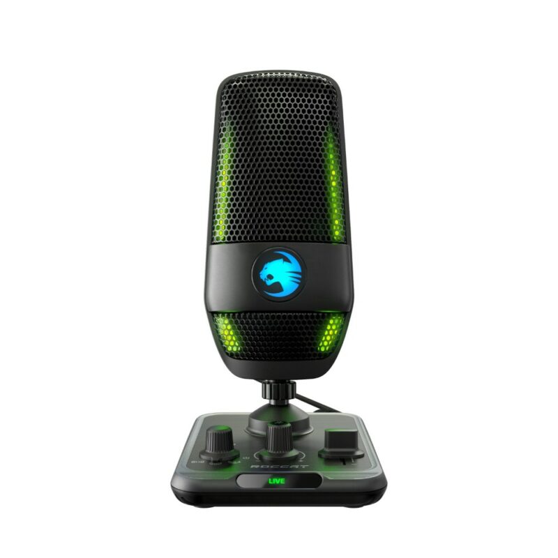 Microphone streaming / gaming Torche - Noir