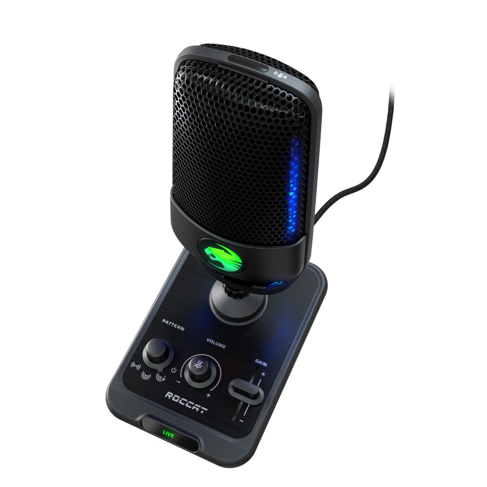 Microphone streaming / gaming Torche - Noir Microphone streaming / gaming Torche - Noir