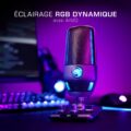 Microphone streaming / gaming Torche - Noir