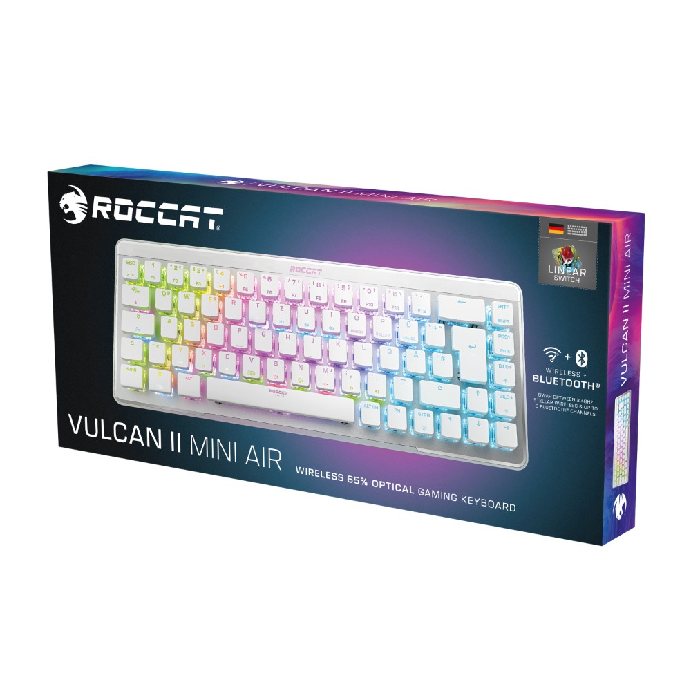 Vulcan II Mini Air White Linear red switch, FR Layout Vulcan II Mini Air White Linear red switch, FR Layout