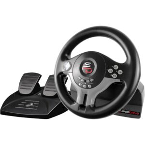 Volant de course SuperDrive SV200 multi-supports - Noir Volant de course SuperDrive SV200 multi-supports - Noir