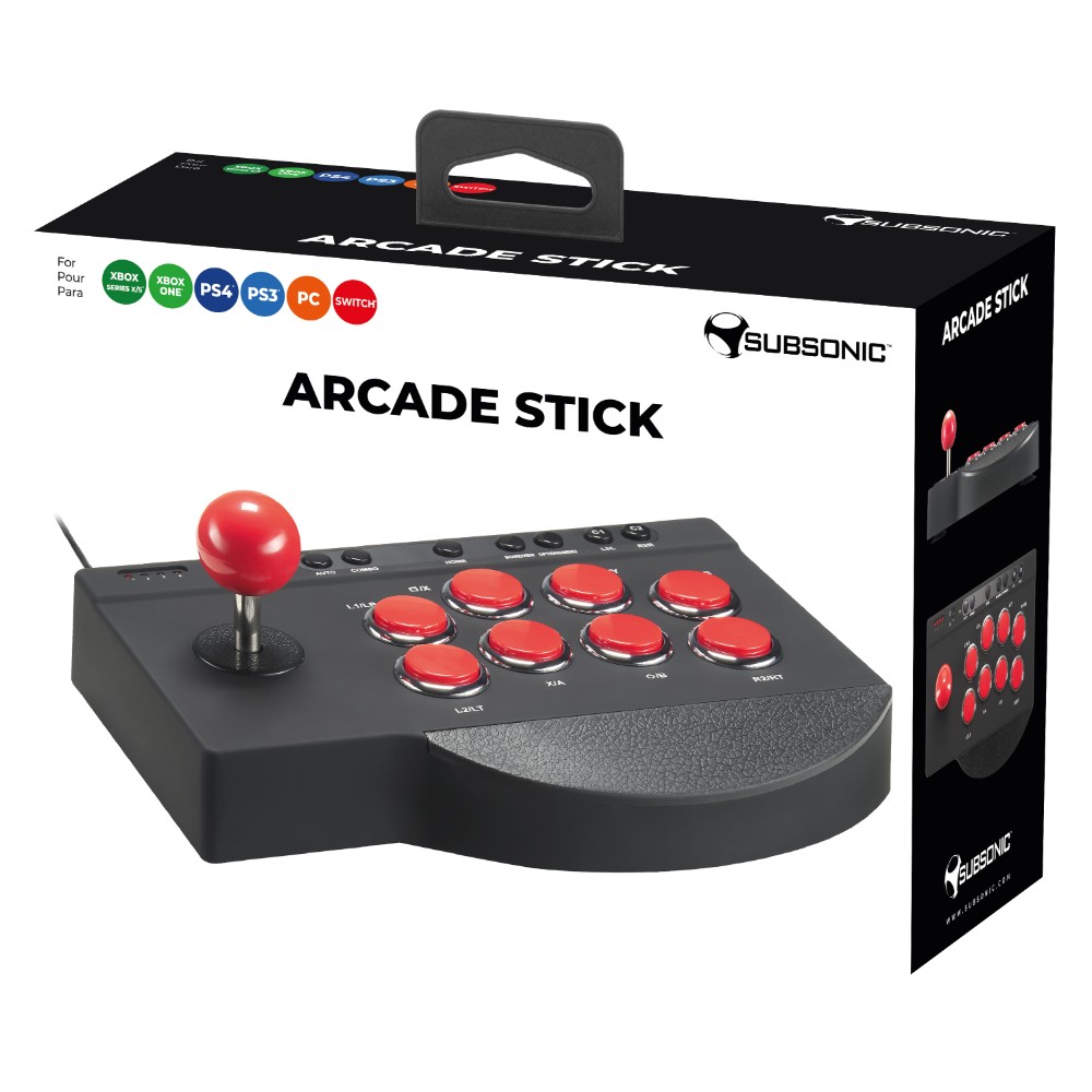 Manette de jeu filaire Arcade Stick multi-format pour PC / PS3 / PS4 / Xbox Series S / X / Manette de jeu filaire Arcade Stick multi-format pour PC / PS3 / PS4 / Xbox Series S / X /